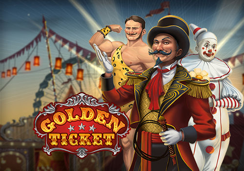 Golden Ticket - Vintage circus themed slot game